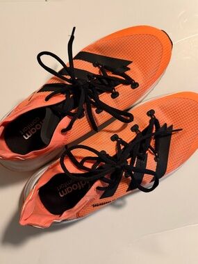 Adidas Orange Tennis Shoes